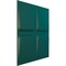 Ekena Millwork 19 5/8in. W x 19 5/8in. H Galveston EnduraWall Decorative 3D Wall Panel Covers 2.67 Sq. Ft. WP20X20GLGLN - alternate 2